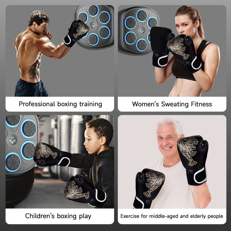 Music Boxing Machine Target Wall Trainer